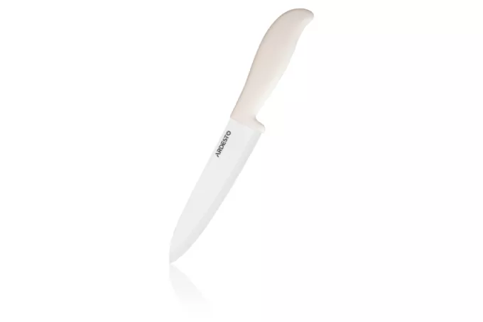 Ardesto Ceramic Chef Knife Fresh, 15cm, ceramics, plastic, white
