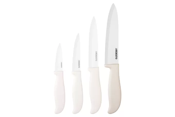 Ardesto Ceramic Chef Knife Fresh, 15cm, ceramics, plastic, white