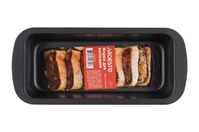 Ardesto Loaf pan Gemini, 29.5х13х5.5cm, carbon steel, gray