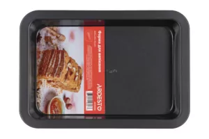 Форма для випікання Ardesto Gemini, 34.5x24x4.5см, вуглецева сталь, прямокутна, сірий