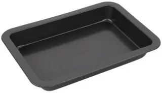 Форма для випікання Ardesto Gemini, 34.5x24x4.5см, вуглецева сталь, прямокутна, сірий