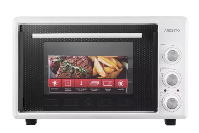 Electric oven ARDESTO, 40L, 1300W, mech., white