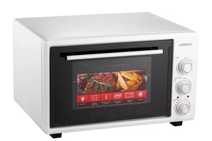 Electric oven ARDESTO, 40L, 1300W, mech., white
