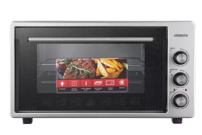 Electric oven ARDESTO, 45L, 1600W, mech., grey