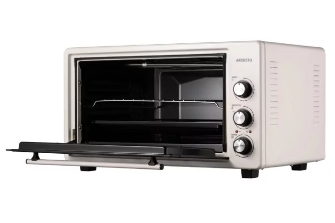 Electric oven ARDESTO, 50L, 1600W, mech., convection, double glass, beige