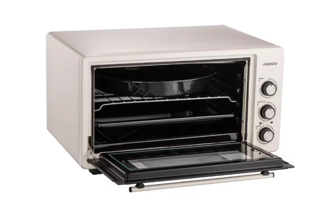 Electric oven ARDESTO, 50L, 1600W, mech., convection, double glass, beige