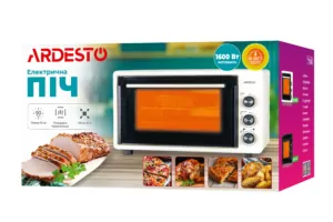 Electric oven ARDESTO, 50L, 1600W, mech., rotisserie, black