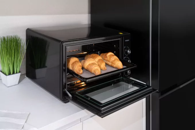 Electric oven ARDESTO, 50L, 1600W, mech., rotisserie, black