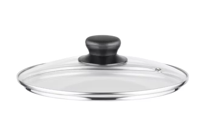 Кришка Ardesto Gemini Gourmet, 20см, термостійке скло, нержавіюча сталь, бакеліт
