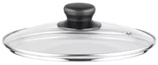 Кришка Ardesto Gemini Gourmet, 20см, термостійке скло, нержавіюча сталь, бакеліт