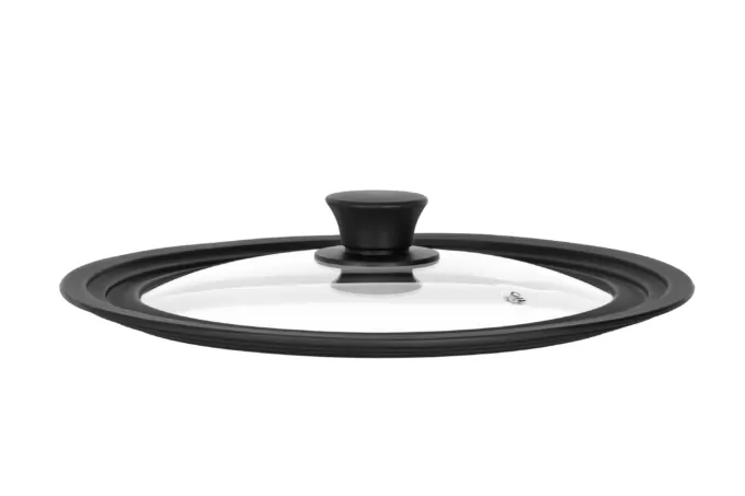 Кришка універсальна ARDESTO Black Mars, Smart, 24х26х28см, термостійке скло, силікон