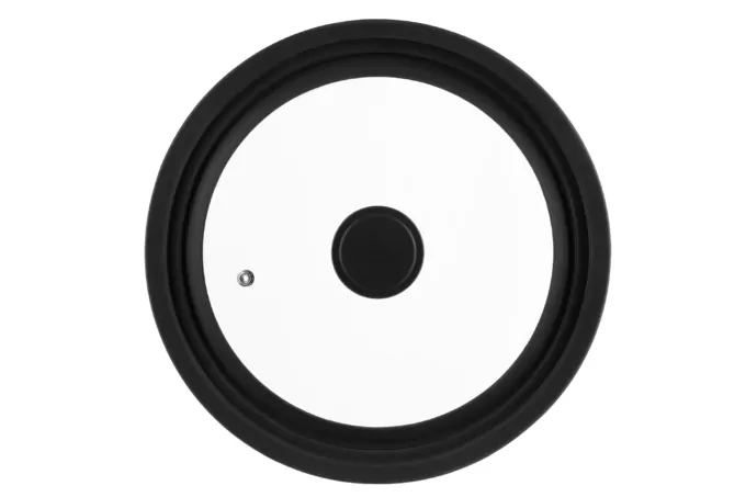 Кришка універсальна ARDESTO Black Mars, Smart, 24х26х28см, термостійке скло, силікон