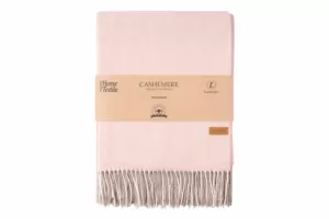 Ardesto Blanket Leonardo Moon, 140x200cm, 5% cashemere, 40% wool, 35% acrylic, 20% poly, pink