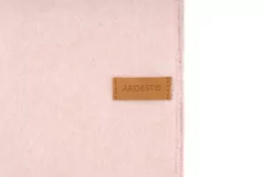 Ardesto Blanket Leonardo Moon, 140x200cm, 5% cashemere, 40% wool, 35% acrylic, 20% poly, pink