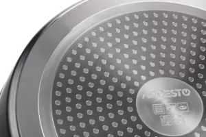 Сковорода глубокая Ardesto Gemini Gourmet Bolzano, 24см, алюминий, черный