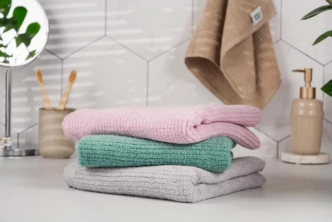 Ardesto Terry towel Air, 50x90cm, 100% cotton, pink