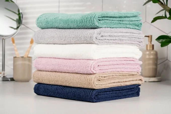 Terry towel ARDESTO Air 30x50cm, 100% cotton, blue