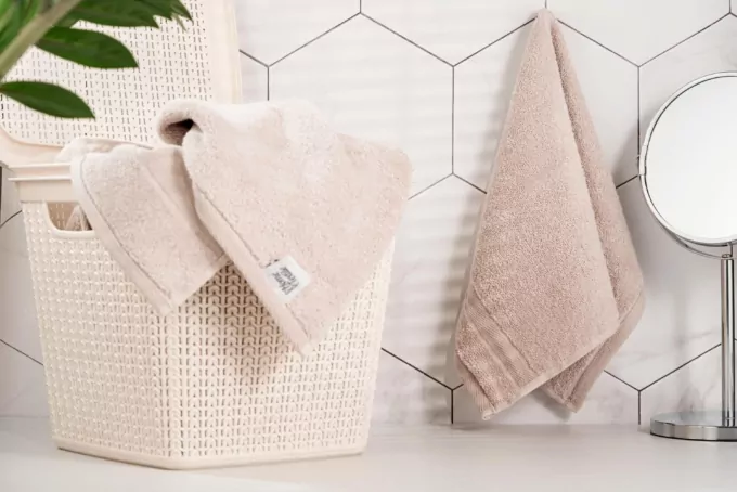 Полотенце махровое Ardesto SuperSoft, 70х140см, 100% хлопок, бежевый