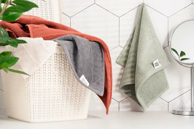 Terry towel ARDESTO SuperSoft 30x50cm, 100% cotton, green