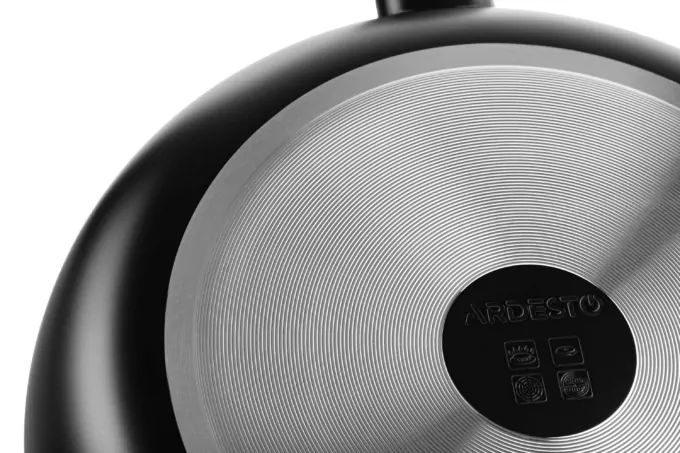 Ardesto Fry pan Gemini Gourmet Portofino, 26cm, aluminium, black