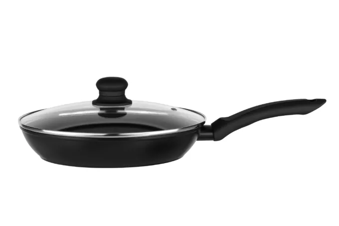 Сковорода с крышкой Ardesto Gemini Gourmet Aosta, 24см, алюминий, черный