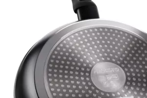 Сковорода с крышкой Ardesto Gemini Gourmet Aosta, 24см, алюминий, черный