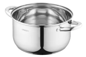 Ardesto Casserole with glass lid Gemini Gourmet Spoleto,, 5.8l, stainless steel