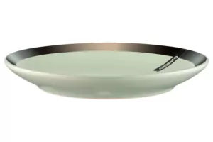 Ardesto Dessert plateLiguria Green bay, 19cm, ceramics, green