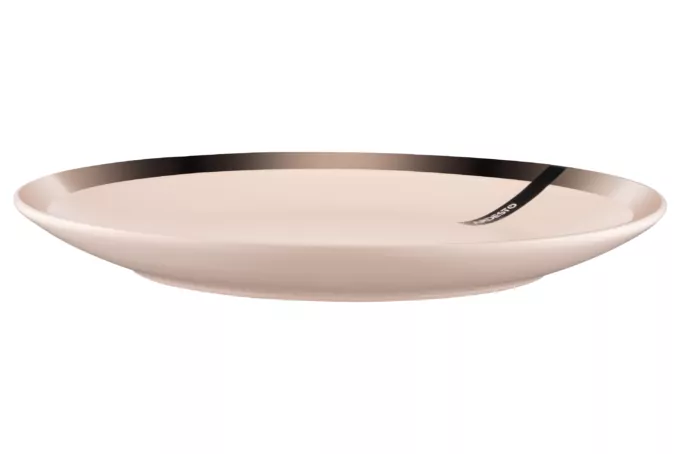 ARDESTO Dinner plate Liguria Cream, 26cm, ceramics, creamy