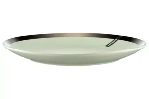 Ardesto Dinner plate Liguria Green bay, 26cm, ceramics, green