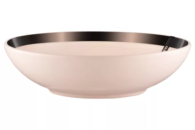 Тарілка супова ARDESTO Liguria Cream, 20см, кераміка, кремовий