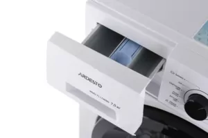 Пральна машина ARDESTO фронтальна, 7кг, 1400, А+++, 48см, дисплей, пара, інвертор, підсвіч.барабана, білий
