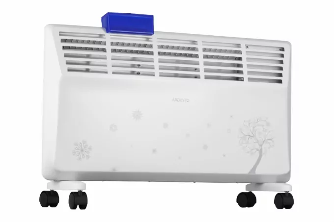 Конвектор ARDESTO, 20м2, 2000Вт, мех. упр-ние, открытый нагрев. элемент, сушка, белый