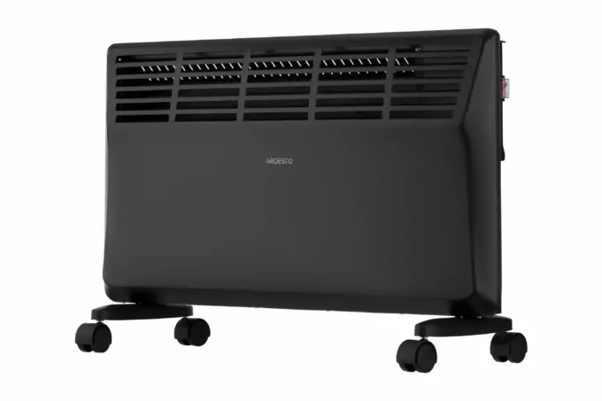 Convector ARDESTO, 20m2, 2000w, mechanical control, open heating element, drying, black