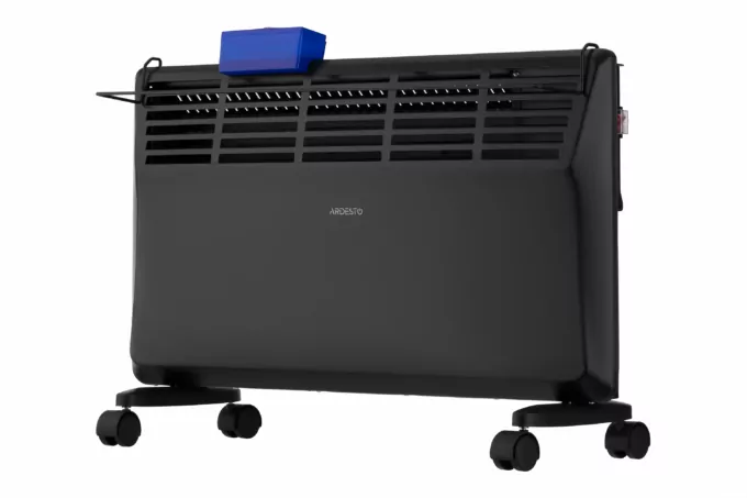 Convector ARDESTO, 20m2, 2000w, mechanical control, open heating element, drying, black