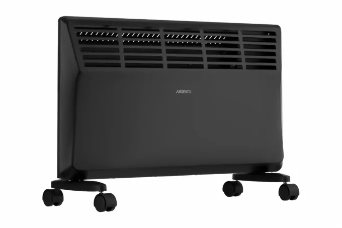Convector ARDESTO, 20m2, 2000w, mechanical control, open heating element, drying, black