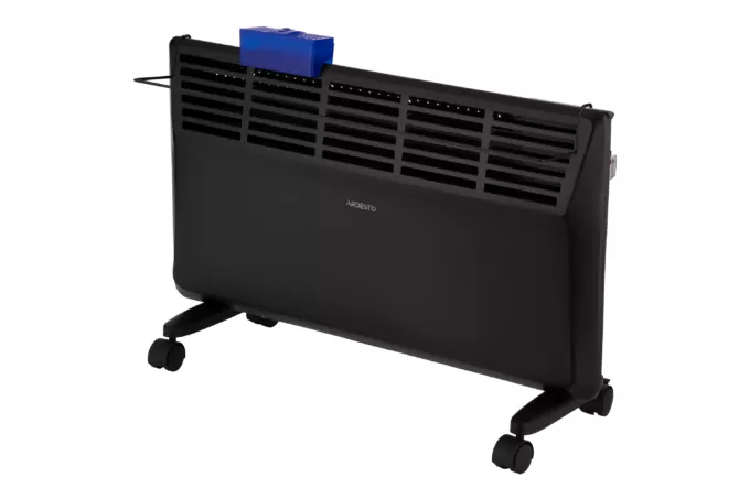 Convector ARDESTO, 20m2, 2000w, mechanical control, open heating element, drying, black