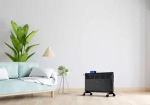 Convector ARDESTO, 20m2, 2000w, mechanical control, open heating element, drying, black