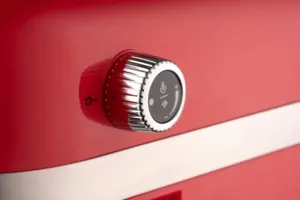 Кавоварка Ardesto ріжкова 1.4л, мелена, ручний капучинатор, підігрів чашок, червоний