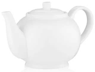 Ardesto Tea pot Imola, 850ml, porcelain, white