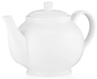 Ardesto Tea pot Imola, 1100ml, porcelain, white