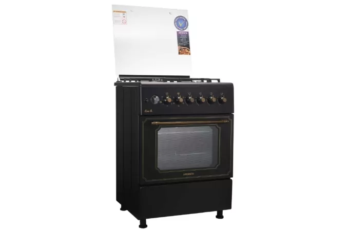 Плита ARDESTO комби Line-R, 53л, 60×60см, конвекция, чугун, подсветка, форсунки LPG (подключение газового баллона), черный