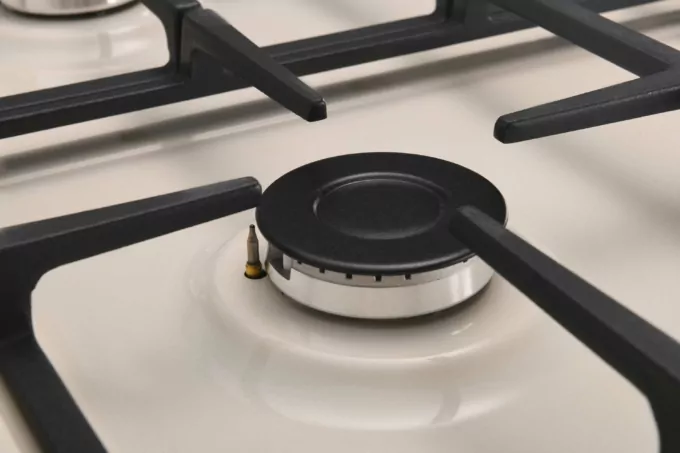 Плита ARDESTO комбі Line-R, 53л, 60×60см, конвекція, чавун, підсвічування, форсунки LPG (підключення газового балона), бежевий