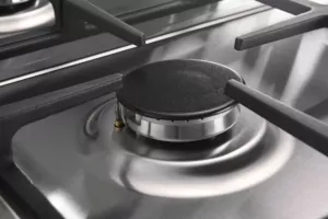 Cooker ARDESTO combined Elegance, 66L, 60x60cm, convection, cast-iron, lamp, LPG conversion set (gas cylinder connection), wire rack system, black