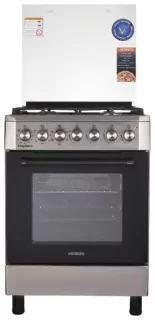 Cooker ARDESTO combined Elegance, 66L, 60x60cm, convection, cast-iron, lamp, LPG conversion set (gas cylinder connection), wire rack system, inox