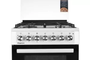 Плита ARDESTO комби Elegance, 66л, 60×60см, конвекция, чугун, подсветка, форсунки LPG (подключение газового баллона), белый