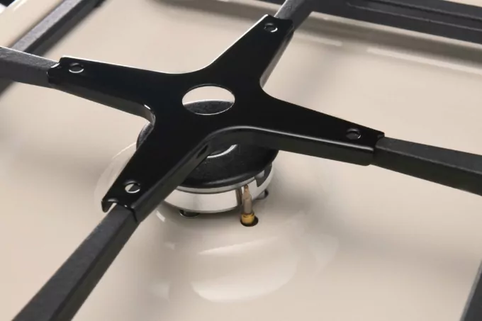 Плита ARDESTO комби Line-R, 53л, 60×60см, конвекция, чугун, подсветка, форсунки LPG (подключение газового баллона), кремовый