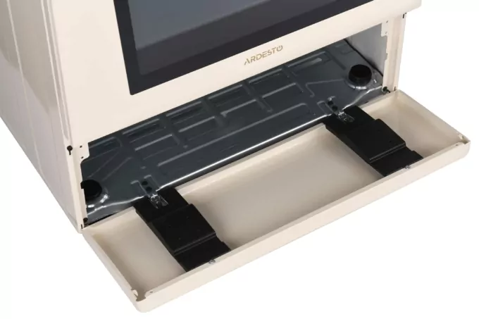 Плита ARDESTO комби Line-R, 53л, 60×60см, конвекция, чугун, подсветка, форсунки LPG (подключение газового баллона), кремовый