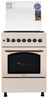Cooker ARDESTO combined Line-R, 53L, 60x60cm, convection, cast-iron, lamp, LPG conversion set (gas cylinder connection), cream