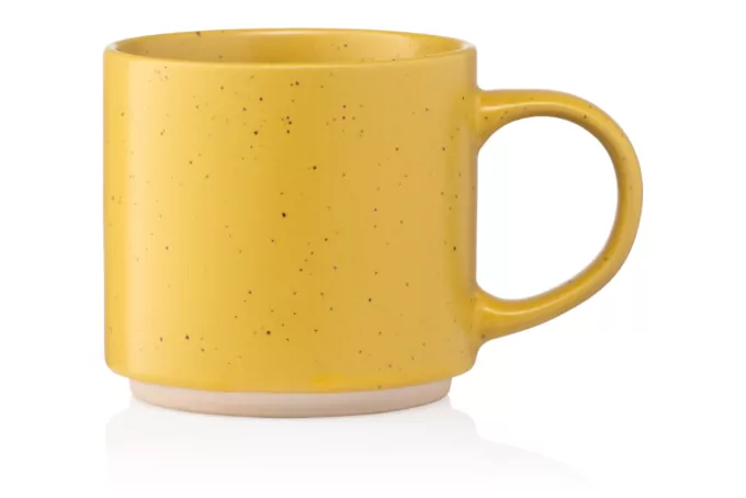 Ardesto Mug Alcor, 420ml, ceramics, yellow